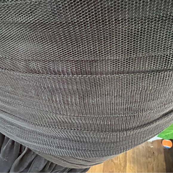 White by Vera Wang Black Strapless Romantic Goth Evening Gown Size 4 NWT - Picture 7 of 15